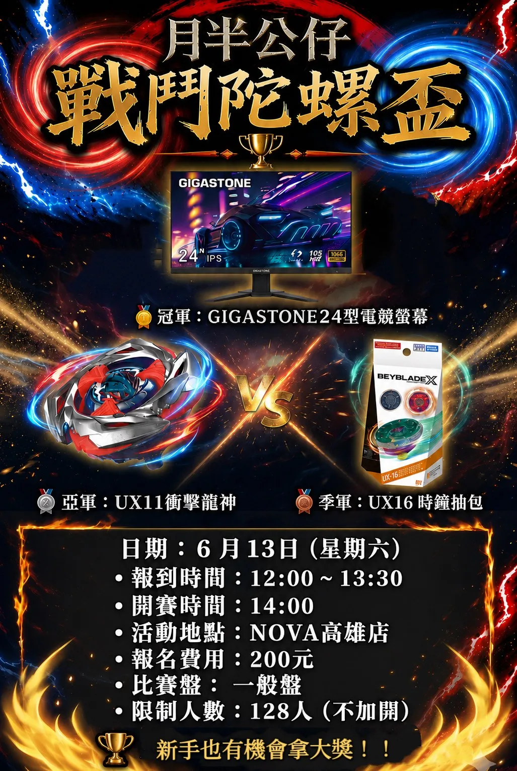 第二屆 月半公仔舖戰鬥陀螺盃
