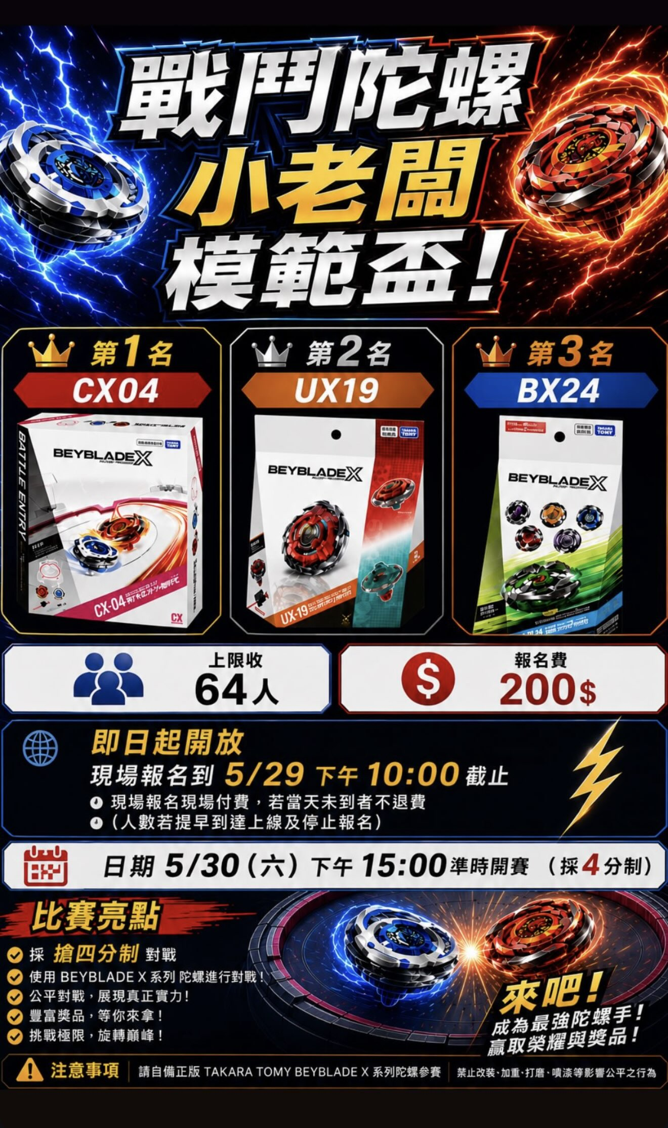 戰鬥陀螺 小老闆模範盃