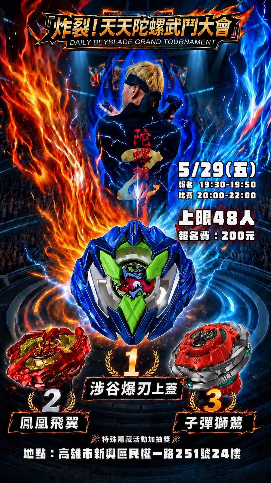 炸裂!天天陀螺武鬥大會(Daily Beyblade Grand Tournament)